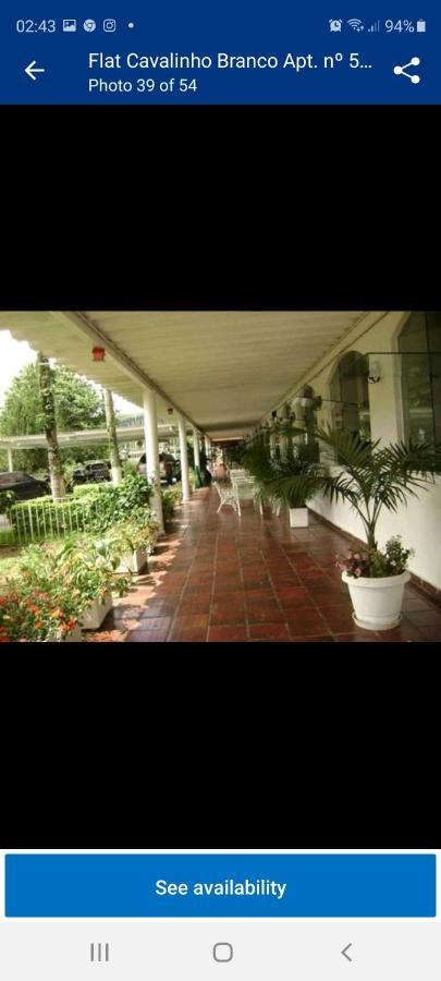 Flat No Hotel Cavalinho Branco Águas de Lindóia Extérieur photo